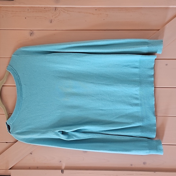 Banana Republic Aqua Sweater Size S - Picture 3 of 5